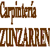 CARPINTERÍA ZUNZARREN