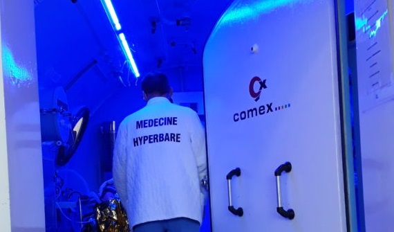 Comex partenaire de la médecine hyperbare